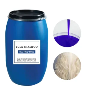 Sachet Color Care Purple Shampoo and Conditioner Base in Bulk for White Blonde Hair