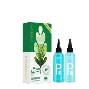Salon Care Curved Hair Perm Lotion Long Lasting Styling for Natural Hair