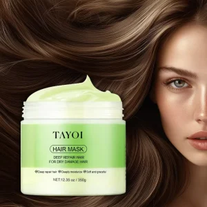 Salon Collagen Hair Mask Glycerin Avocado Deep Hydration Moisturizing Anti Breakage Smooth Revitalizing Treatment Mask