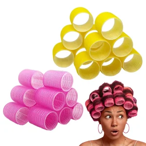 Salon Dressing Hair Curlers Nylon Curl Plastic Hair Rollers