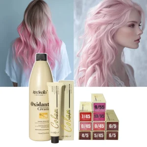 Salon Hair Color Product Hair Dye Cream 57 Colors for Blonde Bleached Hair