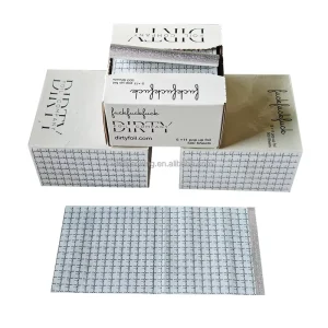 Salon Hair Foil Sheets 12.7cm x 27.9cm Embossed Pre-Cut Aluminum Foil Pop-Up Sheets for Hair Highlighting