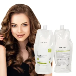 Salon Natural No1 No2 Hair Wave Cream Permanent Keratin Digital Perm Lotion Long Lasting Nourishing Hair Repairing