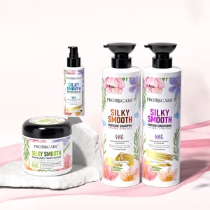 Salon Organic Coconut Oil Keratin Collagen Shampoo and Conditioner Hair Mask Hair Oil Hair Care Set