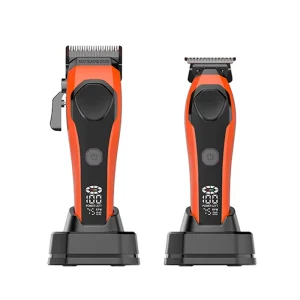 Salon Professional Hair Trimmer Cordless Hair Clippers for Men Hair Cutting Machine Beard Trimmer Shaver Razor