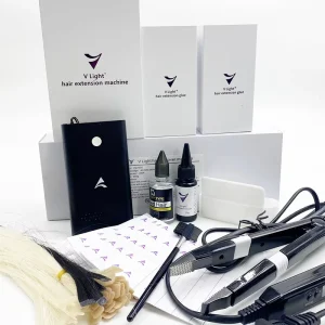 Salon Use Hair Tool Kits V Light Machine No Damage for Hair Virgin Hair Extensions Tools