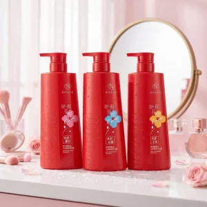 Scalp Balancing Anti Dandruff Shampoo with Amino Acid 500ml Long Lasting Flower Fragrance Smoothing Nourishing Shampoo
