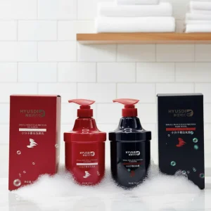 Scalp Detox Refreshing Shampoo and Nourishing Hair Conditioner Combo 48H Long Lasting Fluffy and Glossy Finish Salon Hair Treatment