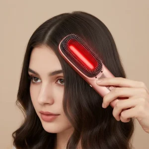 Scalp Health Red Light Therapy USB Rechargeable Scalp Head Massager Electric Comb for Hair Growth Scalp Care