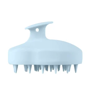 Scalp Oil Application Massager Pink Hair Brush Silicone Hair Wash Massager