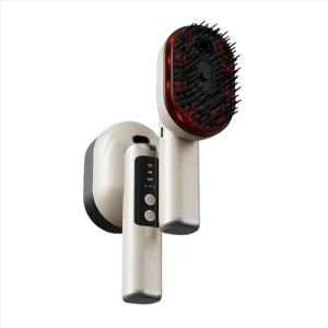Scalpe Massage Smart Hair Brush Device Electric Rechargeable Hair Oil Applicator Comb Head Massager