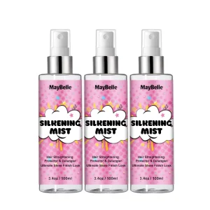 Scented Oil Based Silkening Mist Spray with Heat Protectant Weightless Hair Shine Spray