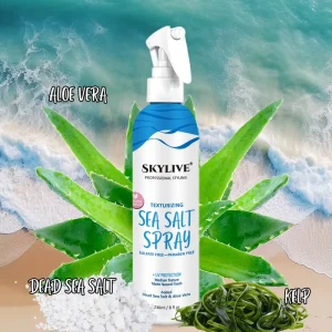Sea Salt Hair Texture Spray Hair Styling Texturizes Strong Hold Sea Salt Hair Spray for Men & Women
