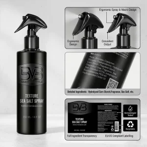 Sea Salt Spray Beach Waves Volume Texturizing Salon Grade OEM Factory Supplier Bulk Order