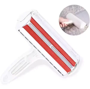 Self Cleaning Reusable Pet Fur Hair Lint Roller Brush ABS Plastic Pet Hair Remover