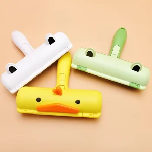 Self cleaning Portable Reusable Grooming Lint Pet Hair Fur Remover Roller Brush for Cat Dog Couch Furniture Carpet