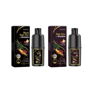 Semi Permanent Hair Shampoo Herbal Essence Plant Extract Moisturizing Nourishing Scalp Cleaning Shampoo
