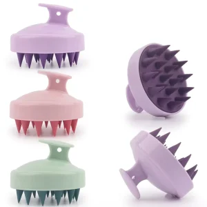 Shampoo Brush Silicone Hair Scalp Massager Brush Head Hair Wash Brush