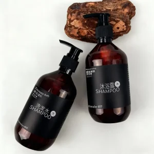 Shampoo & Conditioner Set Your Logo Printable Premium Customized Moisturizing Hair Growth Promoting