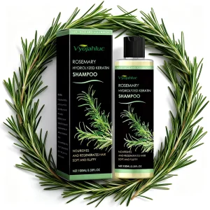 Shampoo Nourishing Scalp Oil Control Anti Dandruff Keratin Rosemary Mint Shampoo