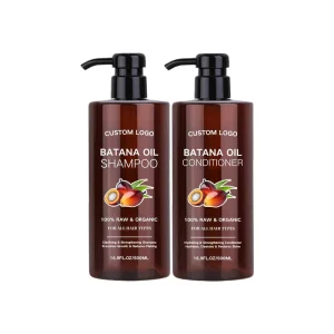 Shampoo and Conditioner 100% Natural Batana Oil Sulfate-Free Complete Hair Growth, Anti-Hair Loss & Repair