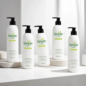 Shampoo and Conditioner Set Daily Hair Care for All Hair Types Moisturizing Gentle Formula