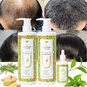 Shampoo and Conditioner for Thinning Hair Herbal Essence Curly Hair Anti Loss Promote Hair Growth Oil Private Label Shampoo Set