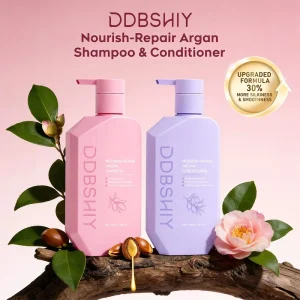 Shea Butter Keratin Hair Care Set pH Balanced Deep Nourish Silky Smooth Hair Kit