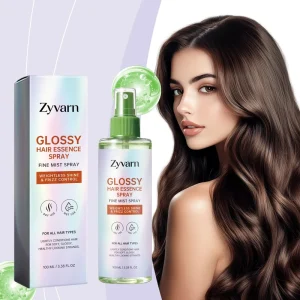 Shine-Boosting Lightweight Hair Essence Spray Smooths Hair Tames Frizz Delivers Intense Moisture Leaves Locks Hydrated