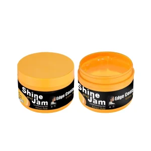 Shine and Jam Strong Hold Braid Gel Hair Wax for Curly Hair Herbal Long Lasting Braids Styling