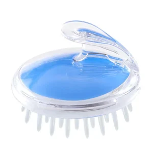 Silicone Scalp Massager Brush for Dry Hair Comb and Exfoliation Stimulates Blood Circulation Reusable