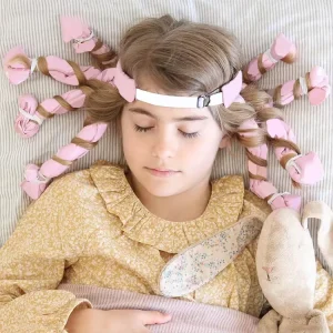 Silk Hair Curler Rollers Heatless Silk Curl Hair Headband Flexible Curlers Heatless Curling Rod Heatless Hair Curler Silk