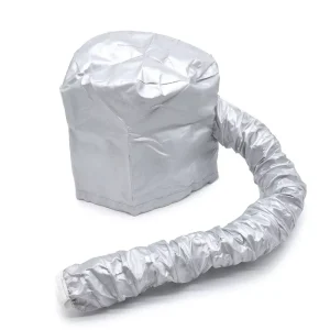 Silver Color Hair Dryer Nursing Hat Dye Hairs Modelling Heating Warm Air Drying Electric Steaming Hair Steamer