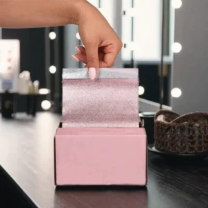 Silver Matt Embossed Pop up Foil Sheets for Hair Stylist for Hairdressing Foil Applications