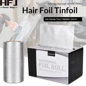 Silver Thickened Long-lasting Hair Foil, Highlighting Salon Foils for Hair