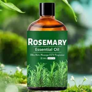 Skin Purifying Hair Nourishing Cold Pressed Rosemary Essential Oil 100% Pure Plant Eco Friendly 100ml Skin Care Hair Care