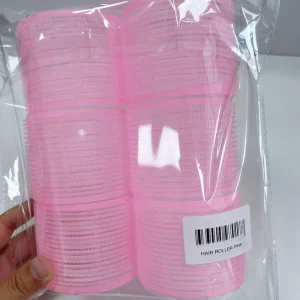 Sleep Hair Roll Hook and Loop Plastic Core Hair Rollers Curl Rolls