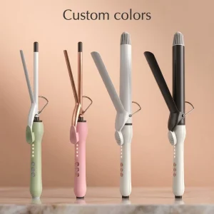Small 9mm Hair Curler for Men and Women Professional Thin Curling Wand for Tight Spiral Curls