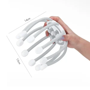 Smart Head Relaxation Massage Device Personalized Comfort Scalp Therapy Timing Control TMS Vibration Massager