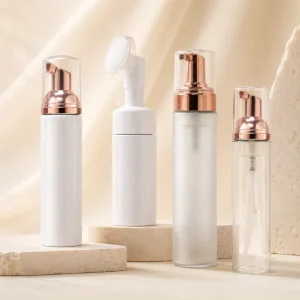 Soap Hand Wash Plastic Bottles with Screw Cap Foam Airless Pump Face Cleansing Skin Care Packaging 120ml 150ml 300ml