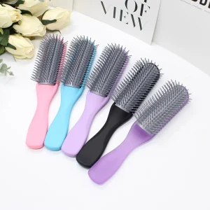Soft Matte Finishing HairBrush Hair Extension Tangle Personalized Detangling Hair Brush