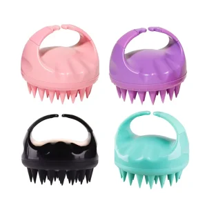 Soft Silicon Massage Hairbrushes for a Comfortable Haircare Experience