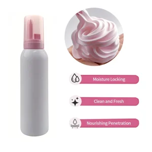 Strawberry Mousse Custom Logo 60ml 100ml Eyelash Extension Cleaning Foam Eyelash Shampoo Cruelty Free Vegan Salon