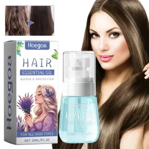 Strengthening Hair Growth Oil Scalp Massage Moisturizing Smoothing Anti Fall Thick Hair Pure Essential Oil