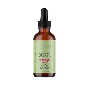 Strengthening Organic Nourishing Shine Smoothing Essential Oil Essential Oils Peppermint Rosemary Hair Growth Oil