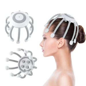 Stress Relax Electric Head Scalp Massage Device Vibrating Health Care Head Massager Machine
