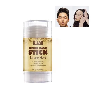 Strong Hold Hair Wax Stick Moisture No Flaking Hair Styling Wax Stick