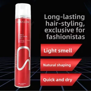 Styling Hair Spray Long Lasting Strong Hold Moisturizing Volumizing Dry Gel Water Salon Unisex