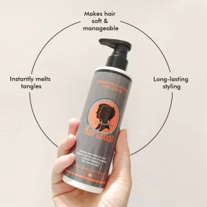 Styling Lotion Long Lasting Definition Moisturizer Nourishing Strong Hold Styling Hair Lotion for All Hair Types