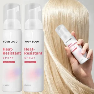 Styling Primer Heat Care Spray 150ml Herbal Extract Lock Moisture Reduce Frizzy Damaged Strands Add Shine Voluminous